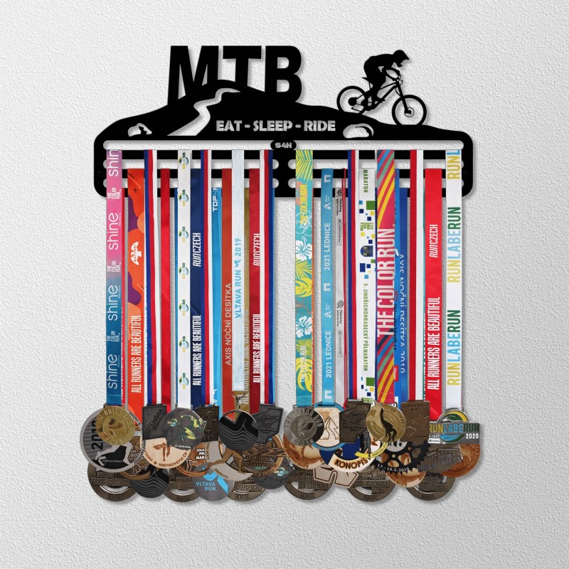 Věšák na medaile MTB