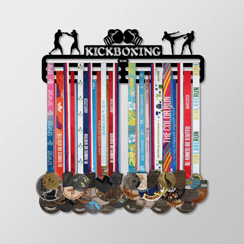 Věšák na medaile KICKBOXING